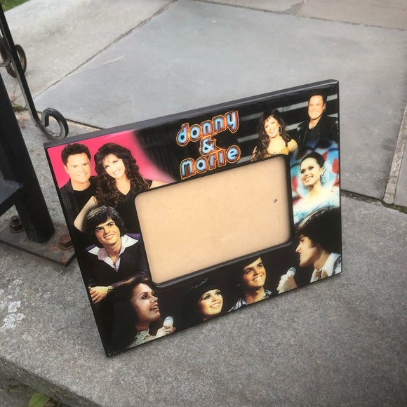 Vintage Donny & Marie Picture Frame - Picture 6 of 7